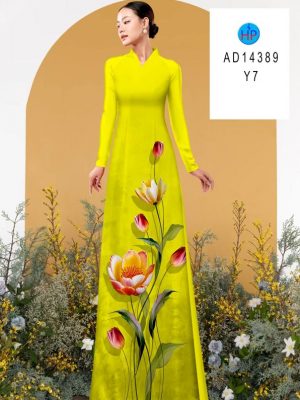 1711708990 999 Vai Ao Dai Hoa Tulip Sang Trong AD 14389