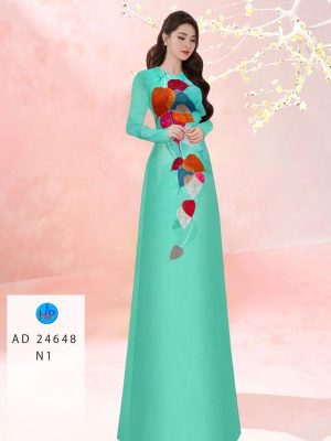 Vải Áo Dài In Hình Lá Vừa Ra AD 24648 20 1711709375 161 Vai Ao Dai In Hinh La Vua Ra AD 24648