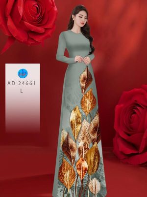 Vải Áo Dài In Hình Lá Vừa Ra AD 24661 34 1711710680 84 Vai Ao Dai In Hinh La Vua Ra AD 24661