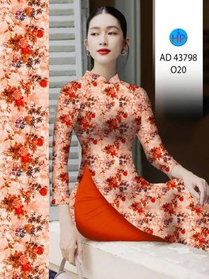 Vải Áo Dài Hoa Đều Thiết Kế 2024 AD 43798 19 Vai Ao Dai Hoa Deu Thiet Ke 2024 AD 43798