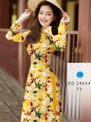 Vải Áo Dài Hoa Đều Vừa Ra AD 24644 19 Vai Ao Dai Hoa Deu Vua Ra AD 24644