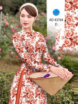 Vải Áo Dài Hoa Hồng Đều Vừa Ra AD 43764 19 Vai Ao Dai Hoa Hong Deu Vua Ra AD 43764