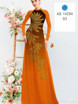Vải Áo Dài Hoa In 3D Độc Đáo AD 14294 19 Vai Ao Dai Hoa In 3D Doc Dao AD 14294