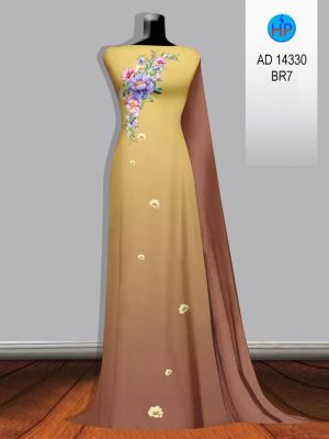 Vải Áo Dài Hoa In 3D Mới Ra AD 14330 19 Vai Ao Dai Hoa In 3D Moi Ra AD 14330