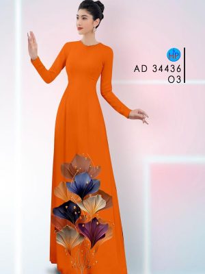 Vải Áo Dài Hoa In 3D Mới Ra AD 34436 19 Vai Ao Dai Hoa In 3D Moi Ra AD 34436