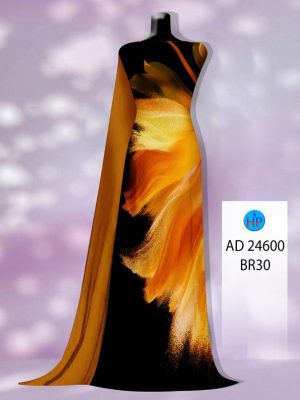 Vải Áo Dài Hoa In 3D Sang Trọng AD 24600 19 Vai Ao Dai Hoa In 3D Sang Trong AD 24600