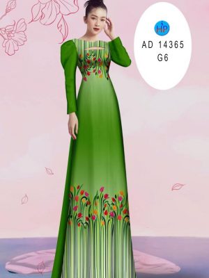 Vải Áo Dài Hoa In 3D Thu Hút AD 14365 19 Vai Ao Dai Hoa In 3D Thu Hut AD 14365