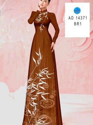 Vải Áo Dài Hoa In 3D Thu Hút AD 14371 19 Vai Ao Dai Hoa In 3D Thu Hut AD 14371