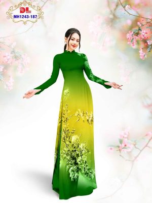 Vải Áo Dài Hoa In 3D Thu Hút AD MH1243 21 Vai Ao Dai Hoa In 3D Thu Hut AD MH1243