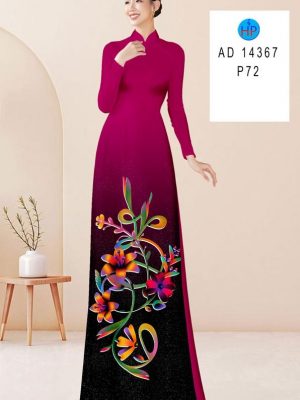 Vải Áo Dài Hoa In 3D Vừa Ra AD 14367 19 Vai Ao Dai Hoa In 3D Vua Ra AD 14367