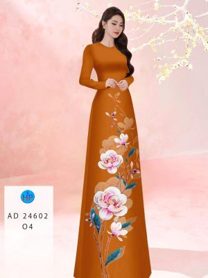 Vải Áo Dài Hoa In 3D Vừa Ra AD 24602 19 Vai Ao Dai Hoa In 3D Vua Ra AD 24602