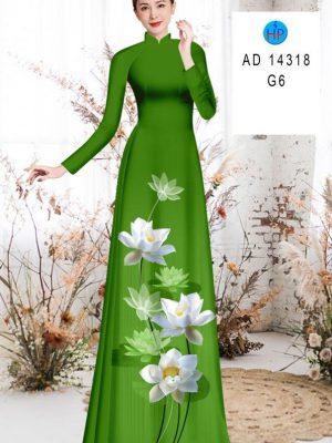 Vải Áo Dài Hoa Sen Vừa Ra AD 14318 19 Vai Ao Dai Hoa Sen Vua Ra AD 14318