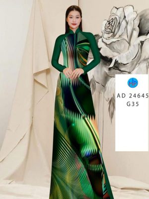 Vải Áo Dài Hoa Văn Độc Đáo AD 24645 19 Vai Ao Dai Hoa Van Doc Dao AD 24645