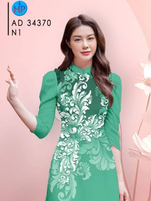 Vải Áo Dài Hoa Văn Độc Đáo AD 34370 19 Vai Ao Dai Hoa Van Doc Dao AD 34370