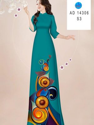 Vai Ao Dai Hoa Van Kieu Moi AD 14306