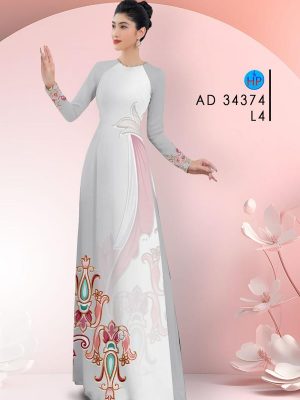 Vai Ao Dai Hoa Van Moi Ra AD 34374
