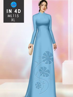 Vải Áo Dài Hoa In Chìm 4D Sang Trọng AD ML115 37 1711942977 306 Vai Ao Dai Hoa In Chim 4D Sang Trong AD