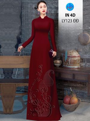 1711943924 845 Vai Ao Dai In Chim 4D Thu Hut AD LY123