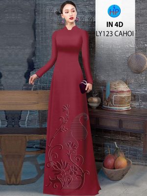 1711943929 824 Vai Ao Dai In Chim 4D Thu Hut AD LY123