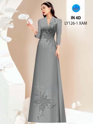 Vải Áo Dài Hoa In Chìm 4D Vừa Ra AD LY126-1 52 1711945698 528 Vai Ao Dai Hoa In Chim 4D Vua Ra AD