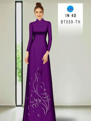 Vải Áo Dài Hoa In Chìm 4D Mới Ra AD BT059 41 1711946714 171 Vai Ao Dai Hoa In Chim 4D Moi Ra AD