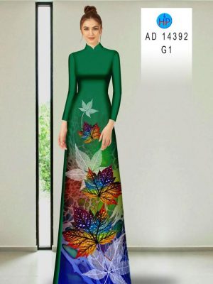 Vải Áo Dài In Hình Lá Sang Trọng AD 14392 21 1711947244 411 Vai Ao Dai In Hinh La Sang Trong AD 14392