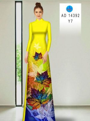 Vải Áo Dài In Hình Lá Sang Trọng AD 14392 27 1711947245 859 Vai Ao Dai In Hinh La Sang Trong AD 14392