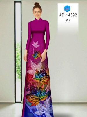 Vải Áo Dài In Hình Lá Sang Trọng AD 14392 33 1711947247 205 Vai Ao Dai In Hinh La Sang Trong AD 14392