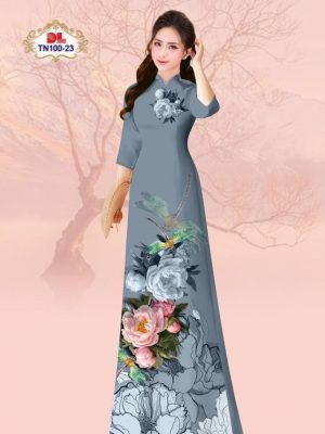 Vải Áo Dài Hoa Cẩm Chướng Thu Hút AD TN100 26 1712024787 177 Vai Ao Dai Hoa Cam Chuong Thu Hut AD TN100