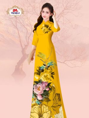 Vải Áo Dài Hoa Cẩm Chướng Thu Hút AD TN100 29 1712024788 834 Vai Ao Dai Hoa Cam Chuong Thu Hut AD TN100