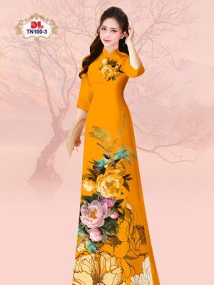 Vải Áo Dài Hoa Cẩm Chướng Thu Hút AD TN100 31 1712024789 132 Vai Ao Dai Hoa Cam Chuong Thu Hut AD TN100