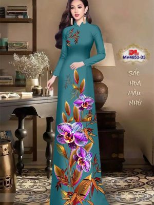 Vải Áo Dài Hoa Lan Mới Ra AD MV4653 36 1712025762 214 Vai Ao Dai Hoa Lan Moi Ra AD MV4653