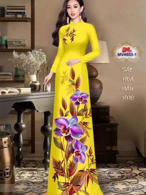 Vải Áo Dài Hoa Lan Mới Ra AD MV4653 37 1712025762 880 Vai Ao Dai Hoa Lan Moi Ra AD MV4653