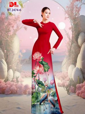 Vải Áo Dài Hoa Sen Sang Trọng AD BT2474 24 1712027529 442 Vai Ao Dai Hoa Sen Sang Trong AD BT2474