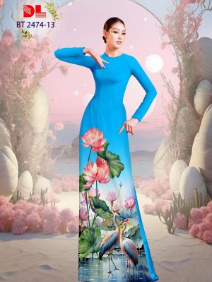 Vải Áo Dài Hoa Sen Sang Trọng AD BT2474 29 1712027530 675 Vai Ao Dai Hoa Sen Sang Trong AD BT2474