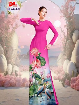 Vải Áo Dài Hoa Sen Sang Trọng AD BT2474 27 1712027530 785 Vai Ao Dai Hoa Sen Sang Trong AD BT2474