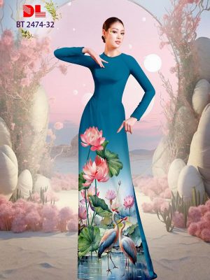 Vải Áo Dài Hoa Sen Sang Trọng AD BT2474 35 1712027532 285 Vai Ao Dai Hoa Sen Sang Trong AD BT2474