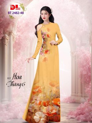 Vải Áo Dài Hoa Sang Trọng Độc Đáo AD BT2482 20 1712027940 156 Vai Ao Dai Hoa Sang Trong Doc Dao AD BT2482
