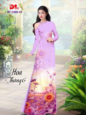 1712029285 303 Vai Ao Dai Hoa Huong Duong Kieu Moi AD BT2480