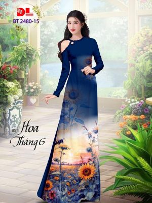 1712029288 7 Vai Ao Dai Hoa Huong Duong Kieu Moi AD BT2480