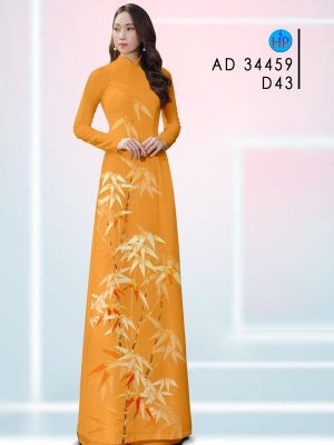Vải Áo Dài Hình Lá Trúc Sang Trọng AD 34459 21 1712369316 689 Vai Ao Dai Hinh La Truc Sang Trong AD 34459