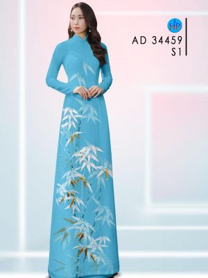 Vải Áo Dài Hình Lá Trúc Sang Trọng AD 34459 28 1712369318 311 Vai Ao Dai Hinh La Truc Sang Trong AD 34459