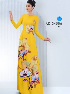 1712631417 514 Vai Ao Dai Hoa Lan Sang Trong AD 34506
