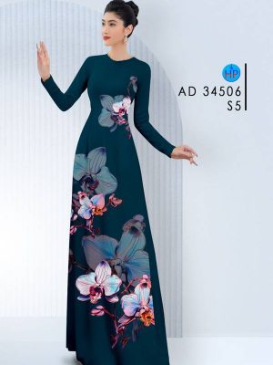 1712631418 578 Vai Ao Dai Hoa Lan Sang Trong AD 34506