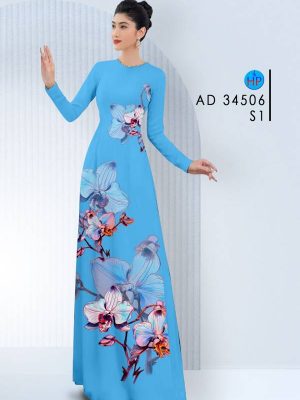 1712631419 224 Vai Ao Dai Hoa Lan Sang Trong AD 34506