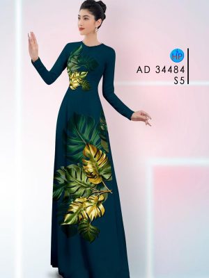 Vải Áo Dài In Hình Lá Vừa Ra AD 34484 30 1712636685 129 Vai Ao Dai In Hinh La Vua Ra AD 34484