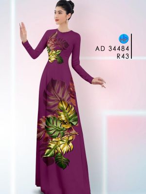 Vải Áo Dài In Hình Lá Vừa Ra AD 34484 31 1712636685 42 Vai Ao Dai In Hinh La Vua Ra AD 34484