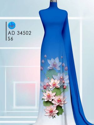 Vải Áo Dài Hoa Sen Thu Hút AD 34502 23 1712719327 343 Vai Ao Dai Hoa Sen Thu Hut AD 34502