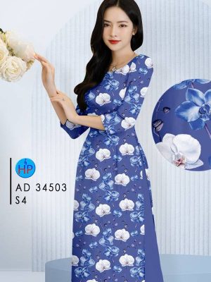 Vải Áo Dài Hoa Đều Thiết Kế 2024 AD 34503 30 1712721207 74 Vai Ao Dai Hoa Deu Thiet Ke 2024 AD 34503