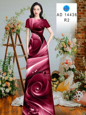 1712723900 49 Vai Ao Dai Hoa In 3D Doc Dao AD 14436